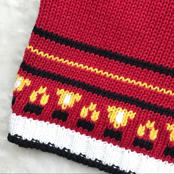 Collegiate Eagles Eye Knit Vest FSU Seminoles XL - Picture 7 of 8